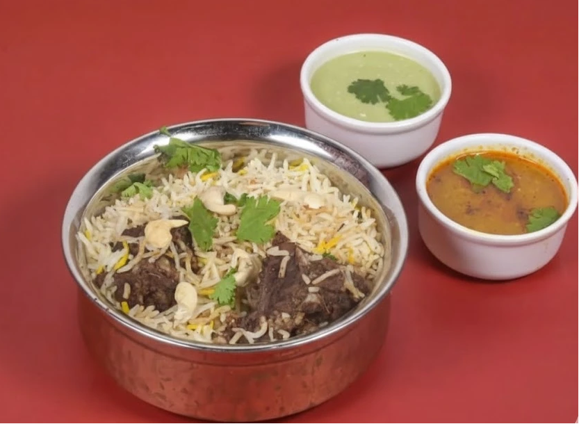 Mutton Dum Biryani at Biryani Box Company
